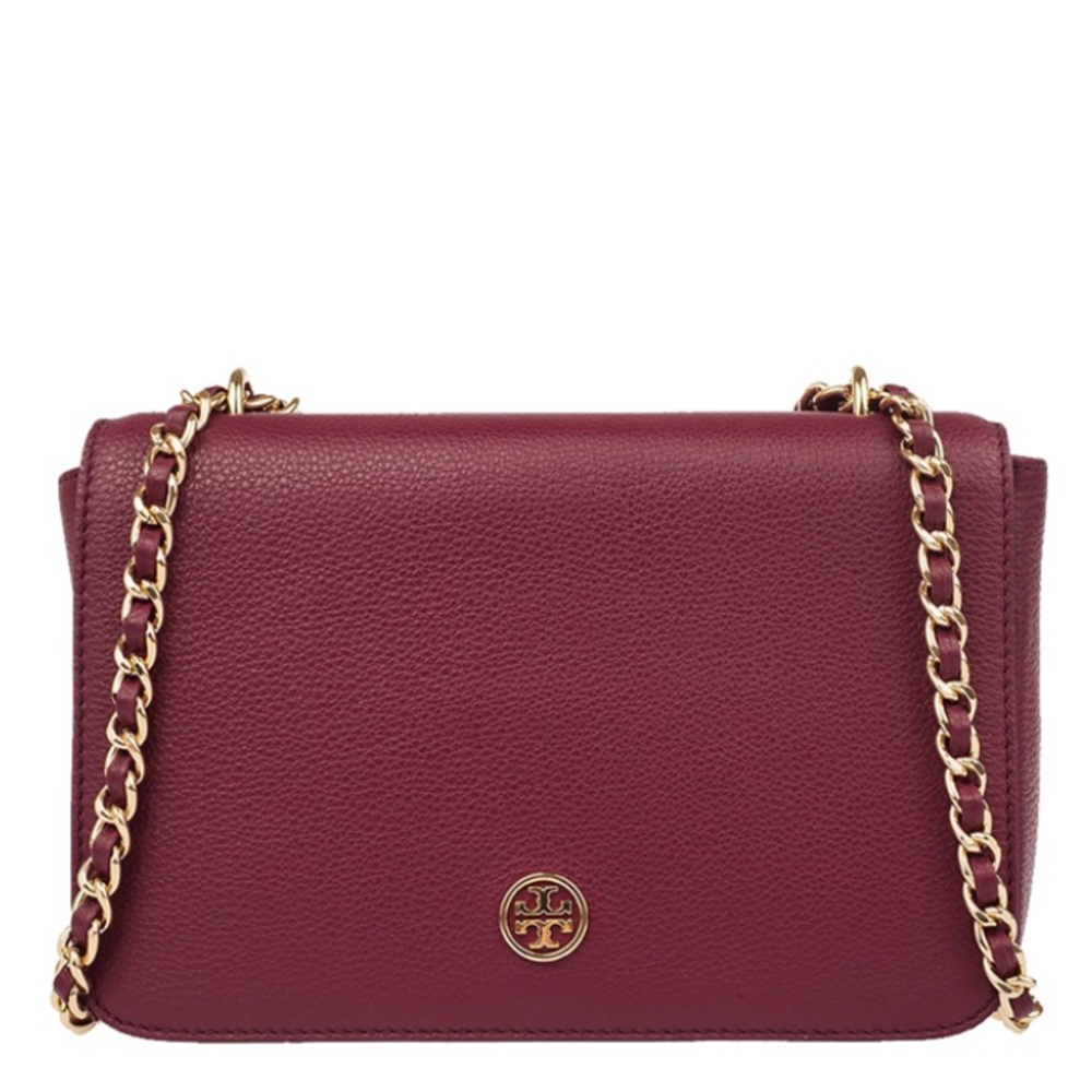 NWOT Logo Pebbled Adjustable Chain Shoulder Bag